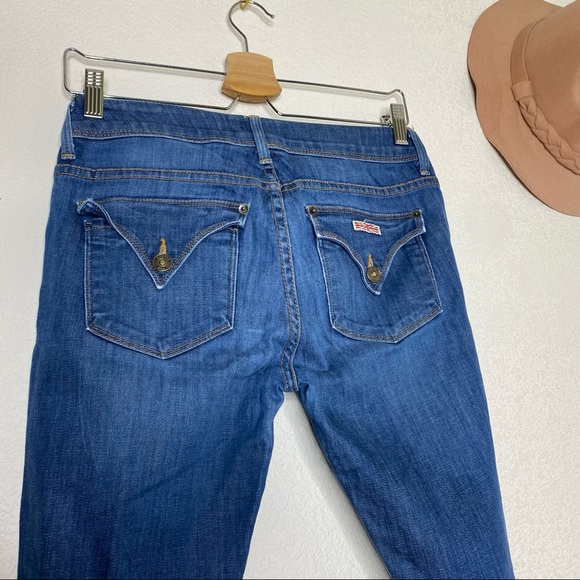 Hudson Straight Leg Pocket Flap Jeans - Picture 6 of 7